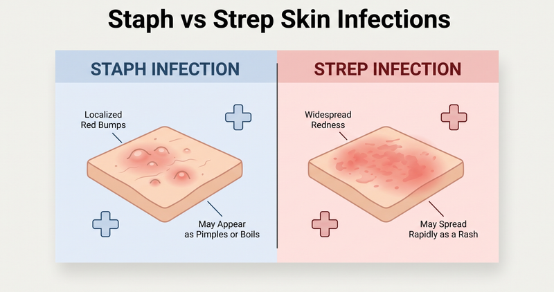 Measles Rash Vs Strep Rash Is It a Staph or Strep Skin Infection? Here's How to Know – MyMagicHealer