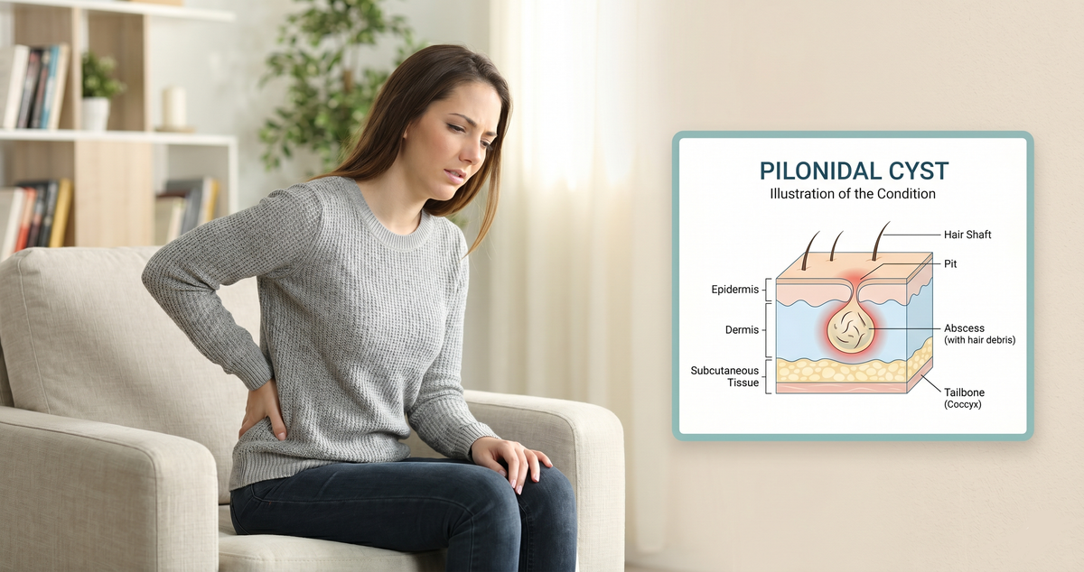 How to Treat Pilonidal Cyst at Home | MyMagicHealer