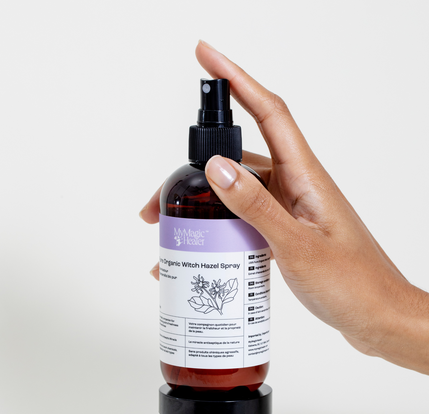 Pure Organic Witch Hazel Spray | 8oz