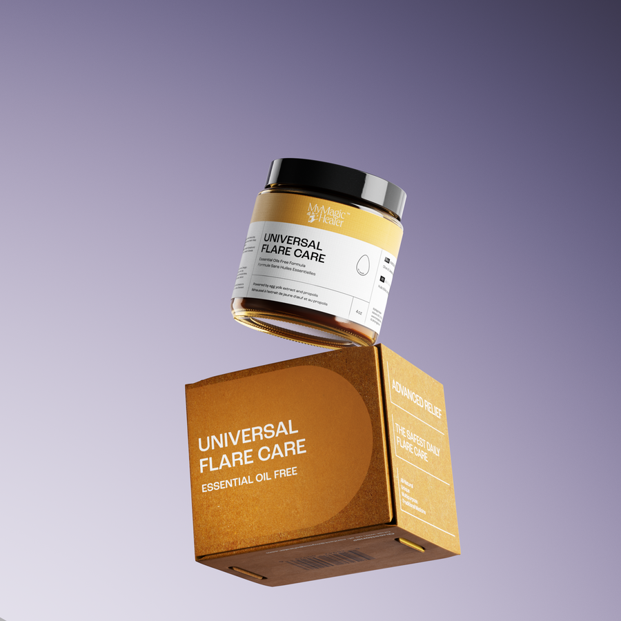 Raw, irritated, eczema- prone skin Image