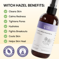Pure Organic Witch Hazel Spray | 8oz