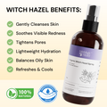 Pure Organic Witch Hazel Spray | 8oz