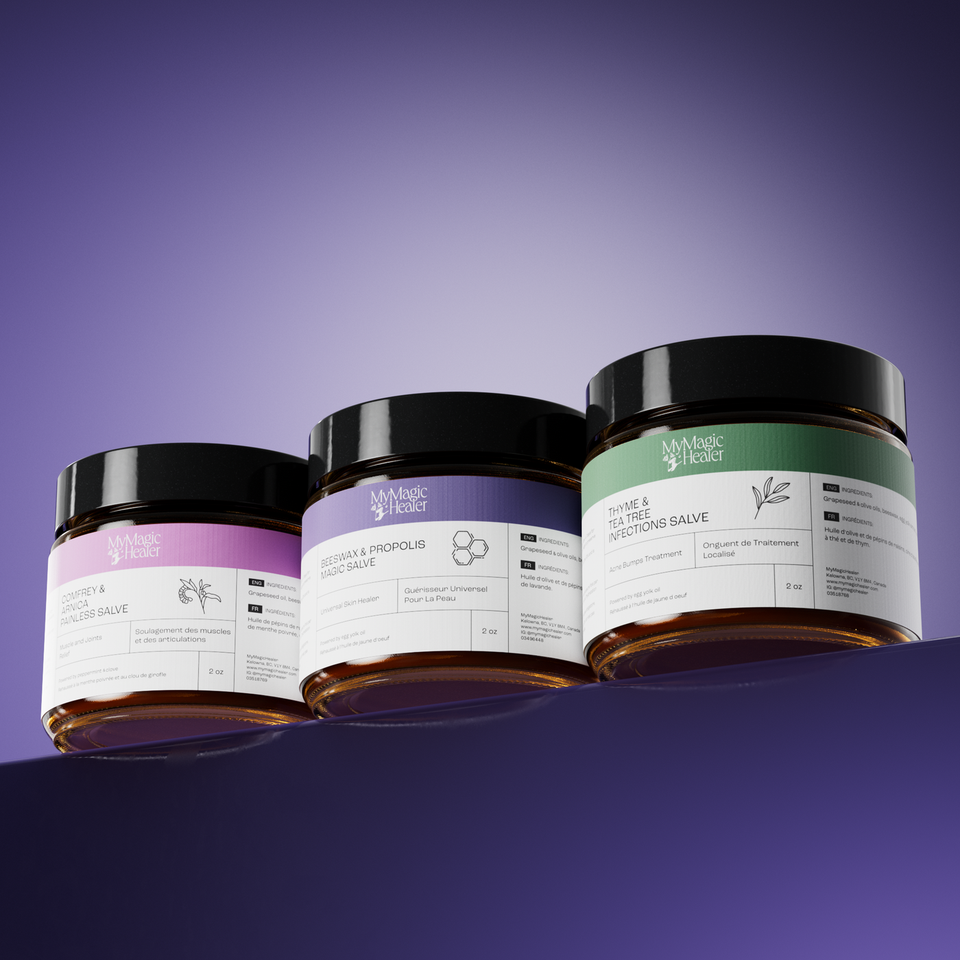 The Ultimate Skin Healer Trio | 2oz