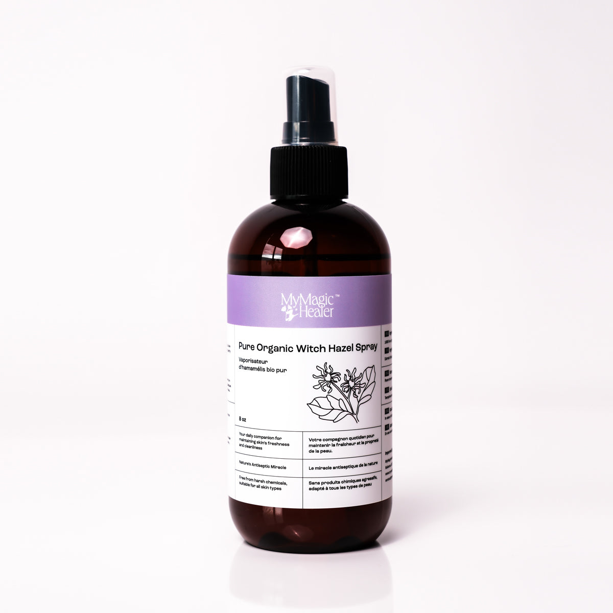 Pure Organic Witch Hazel Spray | 8oz