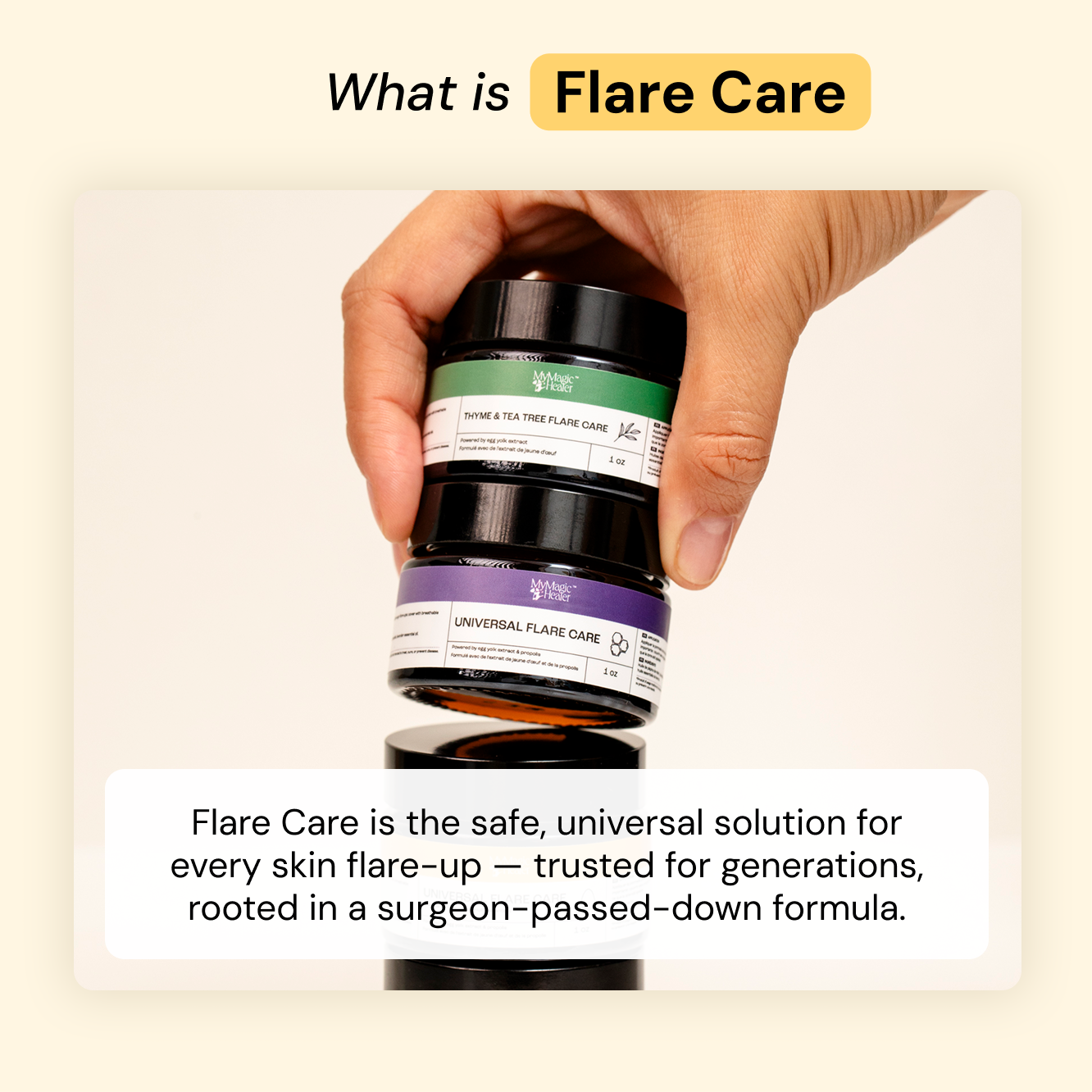 Comfort Flare Care Set